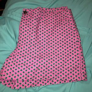 Raulph Lauren pink and green shorts
